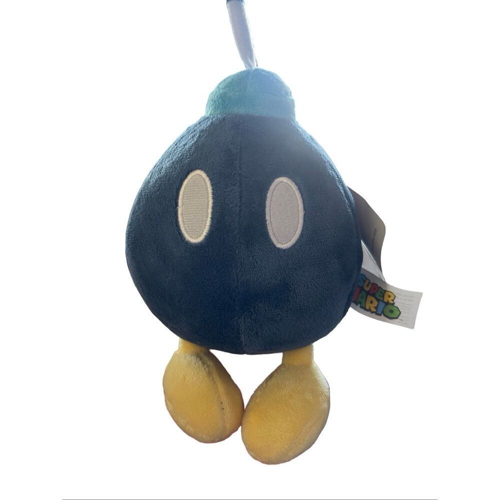 New Nintendo Super Mario Bomb Bob-omb Plush Stuffed Doll Figure Toy 8"